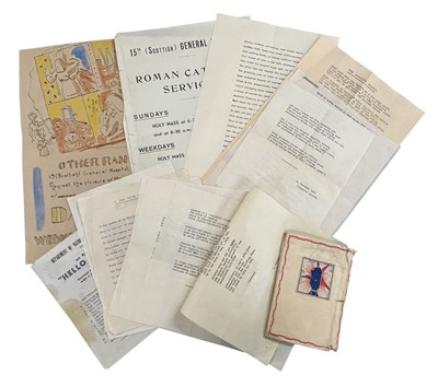 Lot 1086 - EGYPT. CAIRO. 15th Scottish General Hospital....