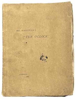 Lot 1041 - James McNeil Whister. MR WHISTLER’S “TEN...