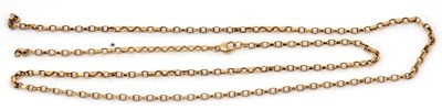 Lot 199 - A 9ct chain, stamped 375 with Birmingham assay...