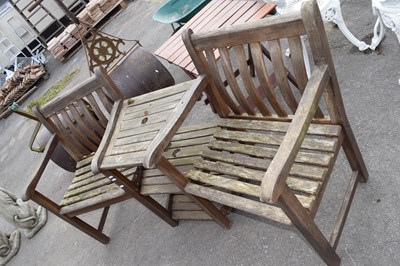 Lot 38 - Garden twin seat/love seat, total width 175cm
