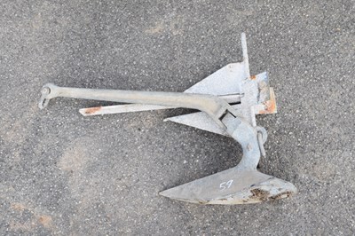 Lot 59 - Two boat anchors