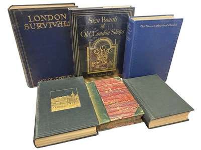 Lot 581 - LONDON INTEREST: 6 Titles: P H DITCHFIELD:...
