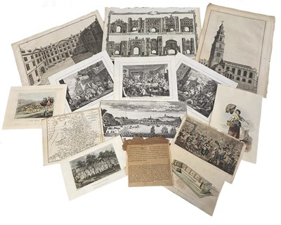 Lot 903 - An ecclectic collection of various prints,...