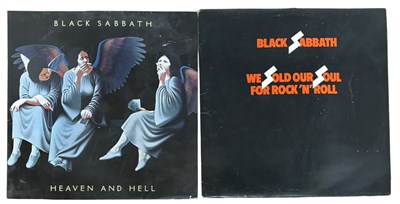 Lot 235 - BLACK SABBATH: 2 x 12" vinyl LPs, to include:...