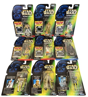 Lot 138 - STAR WARS:  Nine carded Kenner 'The Power of...