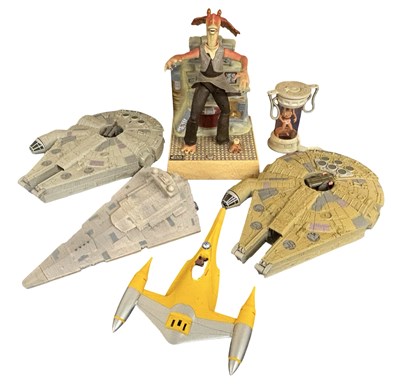 Lot 123 - STAR WARS: Various toys to include a pair of...