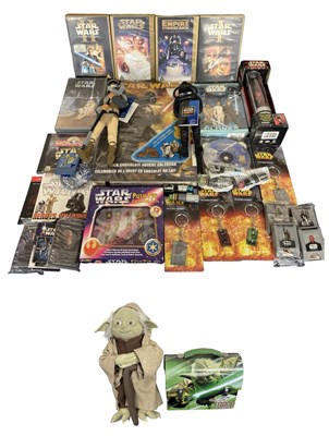 Lot 152 - STAR WARS: A mixed collection of memorabilia,...