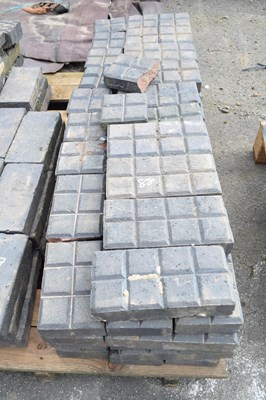 Lot 88 - Large quantity of Staffordshire Blue 8-block...
