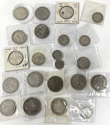 Lot 123 - Geo V Half Crowns, Florins, Shillings ETC