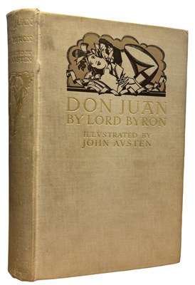 Lot 292 - LORD BYRON: DON JUAN WITH 93 ILLUSTRATIONS BY...