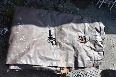 Lot 132 - Large tarpaulin