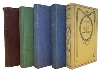 Lot 401 - ALEXANDRE DUMAS: 5 Titles: THE FORTY-FIVE...