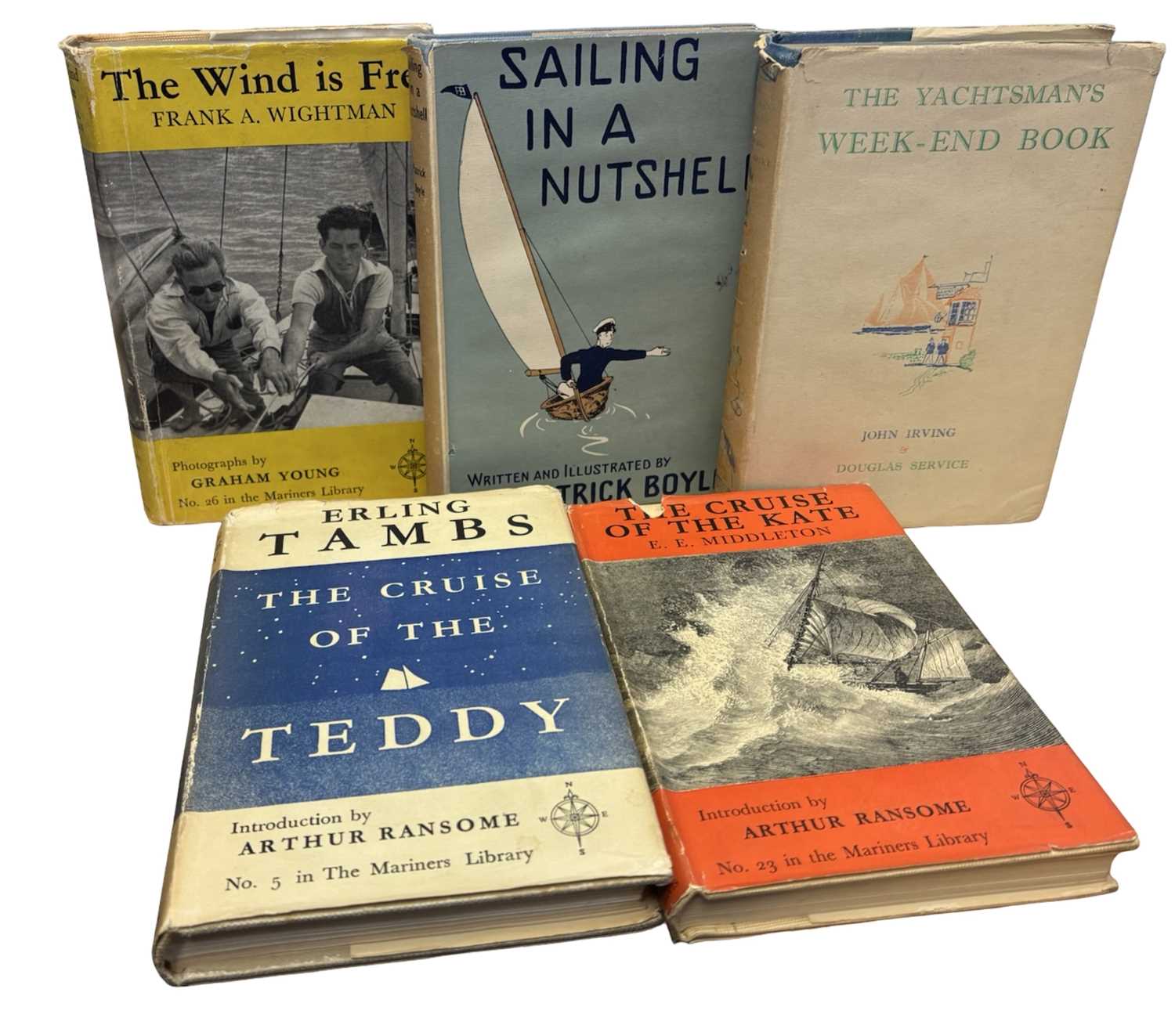 Lot 107 - SAILING INTEREST: 5 Titles: FRANK A WIGHTMAN:...