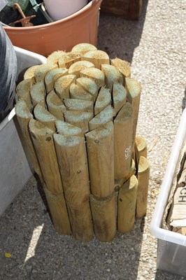 Lot 158 - Two rolls of garden border edging