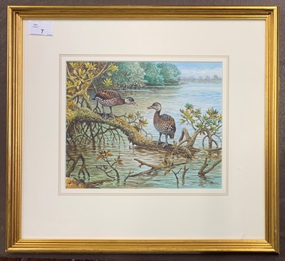 Lot 7 - Carl Donner (b.1957), "Spotted Tree Ducks",...