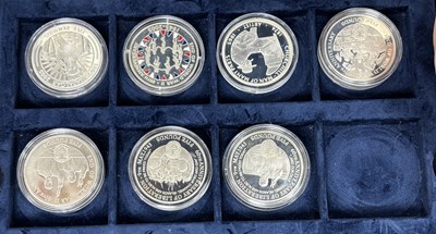 Lot 121 - Westminster Mint: Group of Silver Proof Coins End of WWII