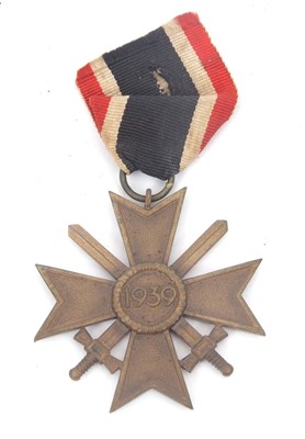 Lot 37 - Nazi Merit Cross with Swords 1939