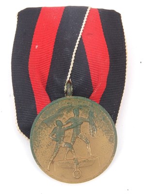 Lot 40 - German Medal: Entry Into Sudetenland Oct 1938