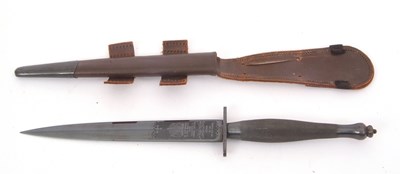 Lot 12 - A post war military knife by Wilkinson of...
