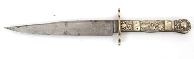 Lot 14 - A 19th Century bowie knife by J Lingard...