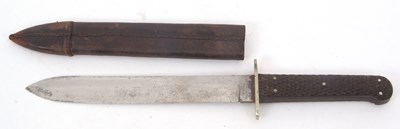 Lot 15 - A Victoring hunting knife by J.Buck in a...