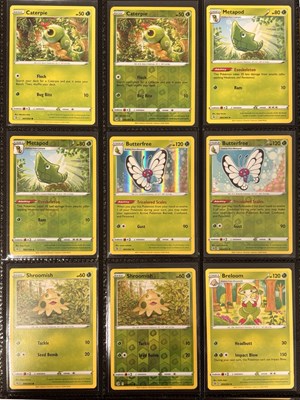 Lot 317 - POKEMON TCG: One binder of various...