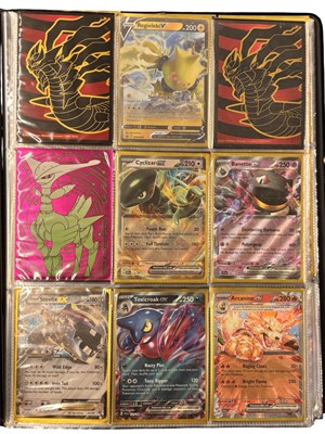 Lot 319 - POKEMON TCG: One binder of various...