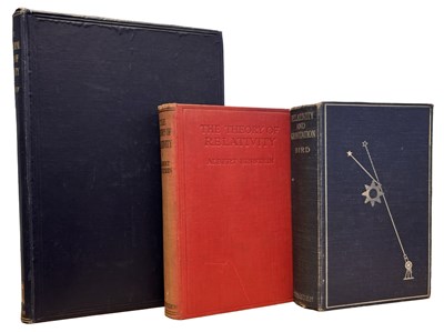 Lot 163 - THE THEORY OF RELATIVITY: 3 Titles: ALBERT...