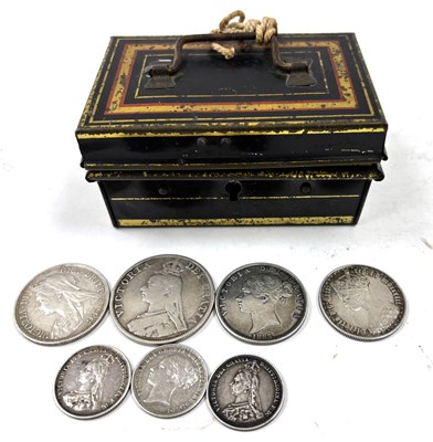 Lot 129 - Victorian Coinage; Crown, Half Crowns, Florins etc