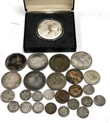 Lot 128 - Geo V Coinage: Half Crowns, Florins,Threepences etc