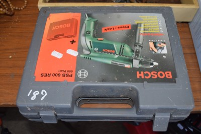 Lot 189 - Corded Bosch power drill
