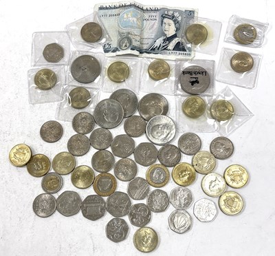 Lot 143 - Mixed UK Coinage; £2 Coins, Florins Etc