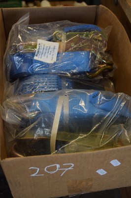 Lot 207 - Quantity of as new ratchet straps