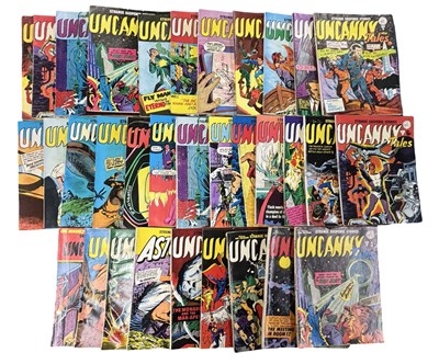 Lot 30 - UNCANNY TALES, ALAN CLASS COMICS. Issues: 56,...