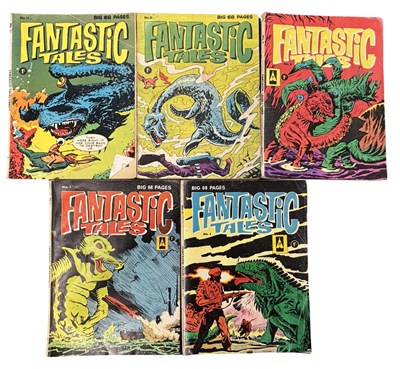 Lot 25 - FANTASTIC TALES, THORPE AND PORTER. Issues: 1,...