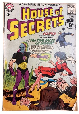 Lot 2 - HOUSE OF SECRETS number 66, DC, 1964. First...