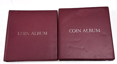 Lot 152 - 2 Albums UK Coins Including 120 One Pound Coins and 130 50p Coins