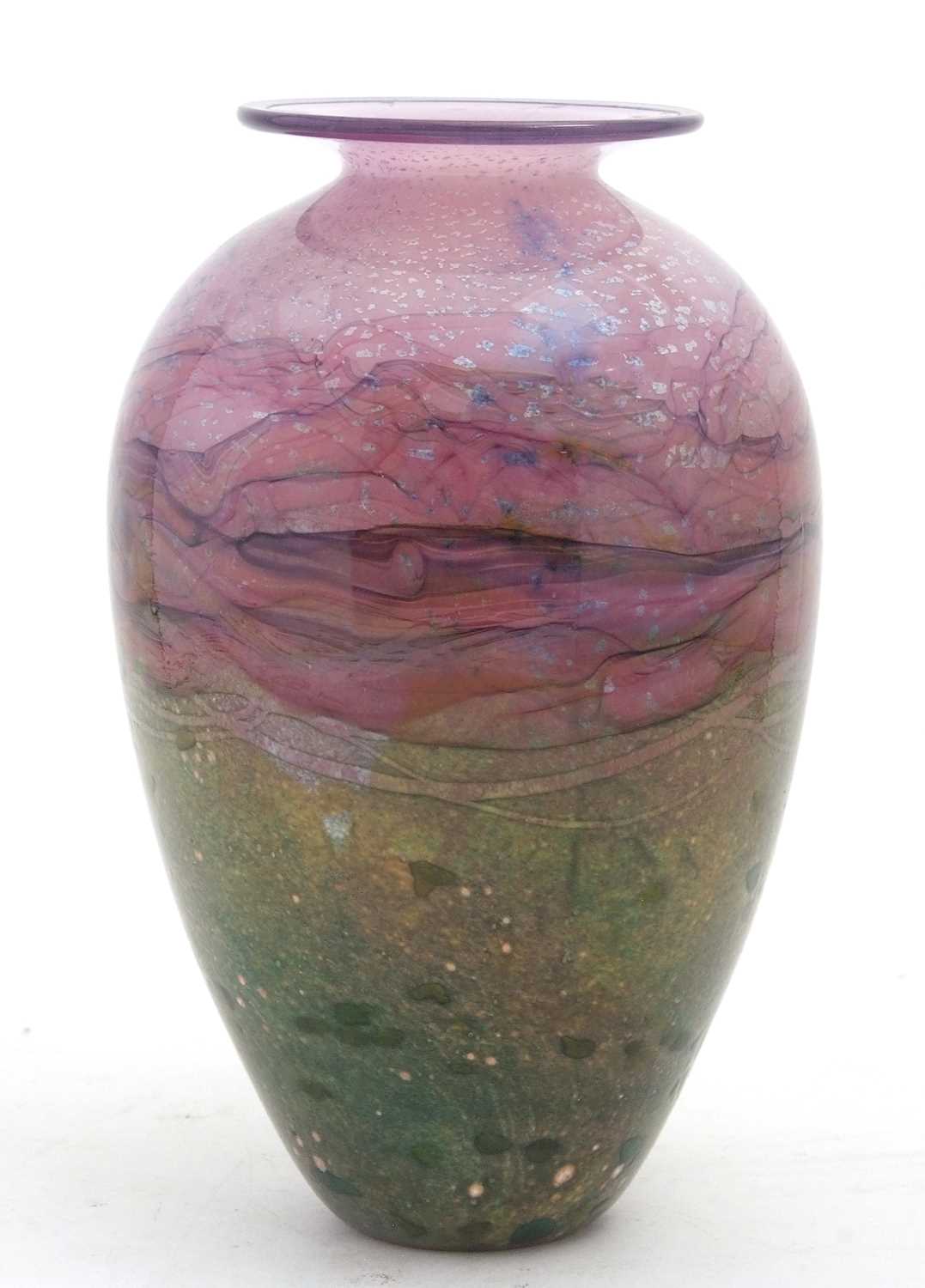 Lot 151 - Jonathan Harris (Ironbridge) Studio Glass Vase...
