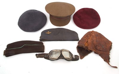 Lot 80 - Mixed Lot WW2 Side/Forage Caps; RAF, ATS Etc