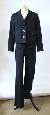 Lot 50 - Mulberry: a Mulberry two piece trouser suit...