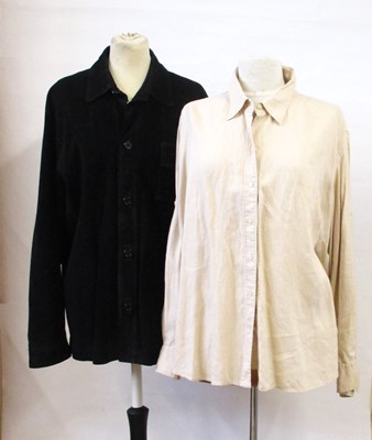 Lot 160 - A gentlemans Ralph Lauren cream beige linen...