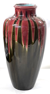 Lot 284 - A large vase of baluster form indistinctly...