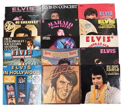 Lot 136 - 15 x 12'' Elvis records, to include: A...