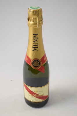 Lot 68 - Mumm Champagne, 1 half bottle