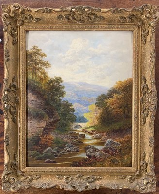 Lot 145 - British School, 19th century, View through an...
