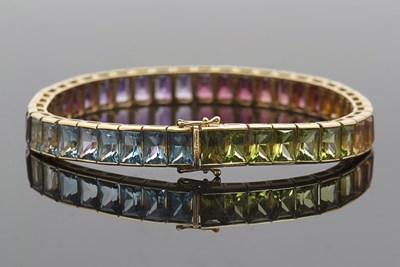 Lot 423 - H Stern: an 18ct rainbow-hued multi gemset...