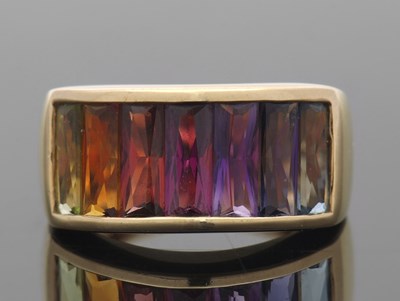 Lot 424 - H Stern: an 18ct rainbow hued multi gemset...