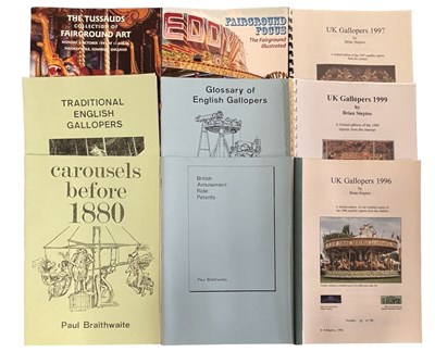 Lot 287 - CAROUSELS AND FAIRGROUNDS: Various information...