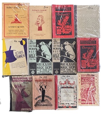 Lot 273 - MAGIC CATALOGUES: various vintage editions, to...