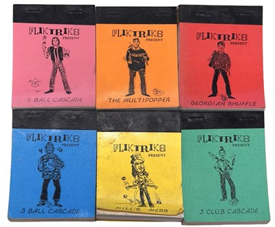Lot 304 - FLIKTRIKS FLIP BOOKS: 6 Titles: 5 BALL CASCADE;...